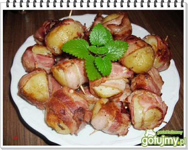 Grilowane ziemniaki z boczkiem Eli Grilowane ziemniaki z boczkiem Eli
