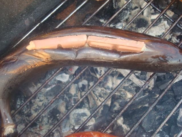 Grilowany banan Grilowany banan