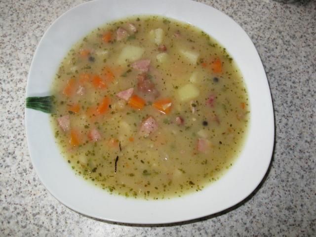 Grochówka na wędzonce