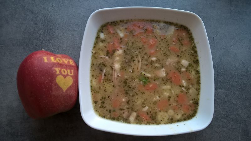 Grochówka na żeberkach