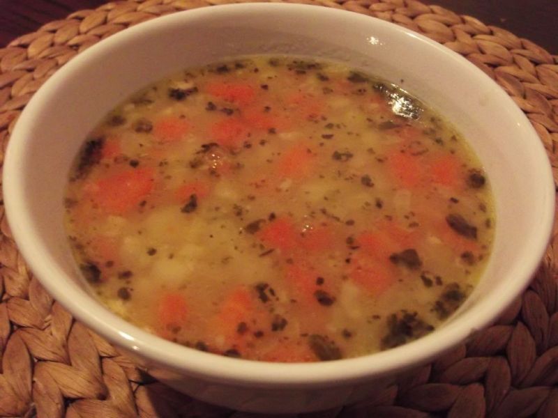 Grochówka z boczkiem