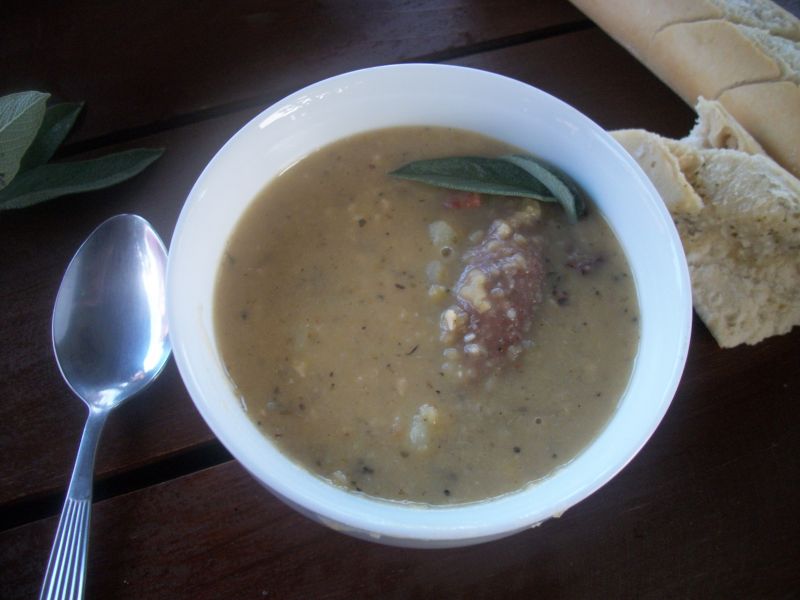 Grochówka z kociołka Grochówka z kociołka