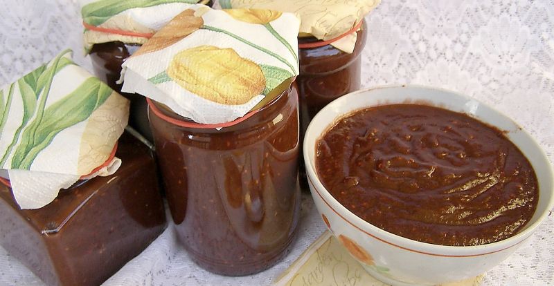 Gruszka z maliną domowy dżem z szybkowara