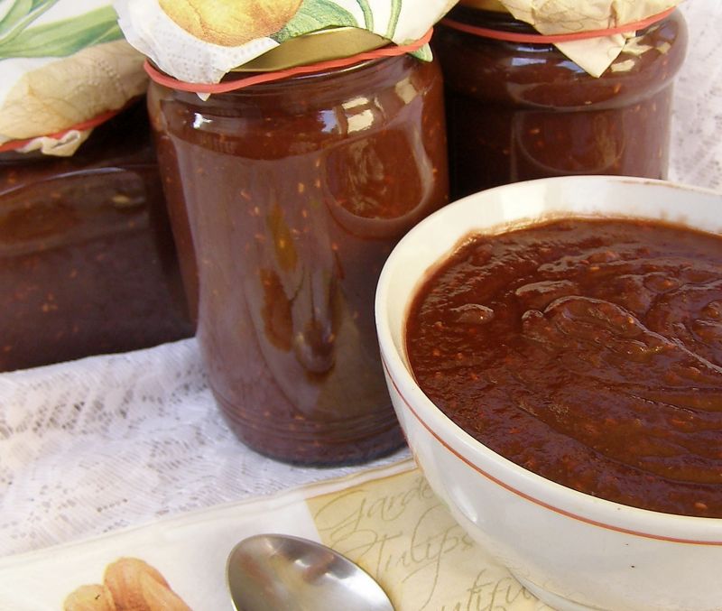 Gruszka z maliną domowy dżem z szybkowara