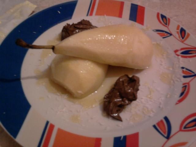 Gruszka z wódka truskawkową  Gruszka z wódka truskawkową