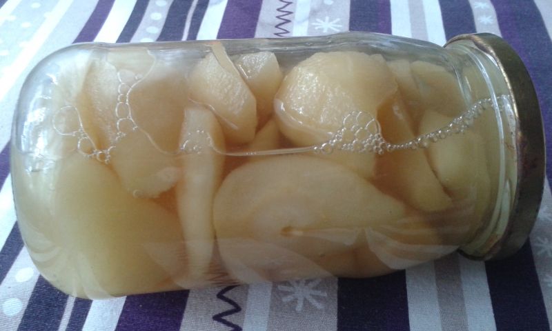 Gruszki miodowe marynowane