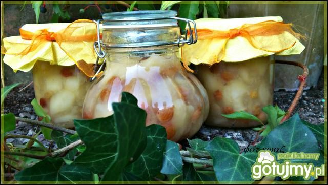 Gruszki rodzynkowe do ciasta