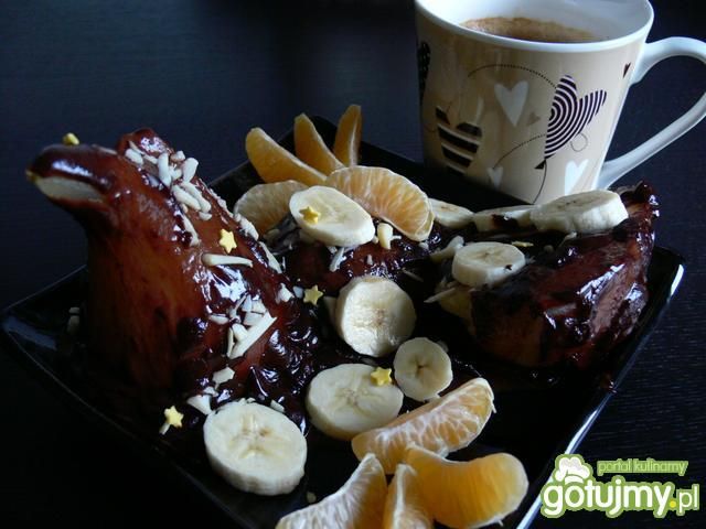 Gruszki w czekoladzie wg Bernadetty