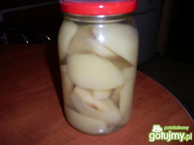 Gruszki w occie  Gruszki w occie