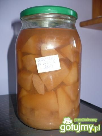 Gruszki w winie Gruszki w winie