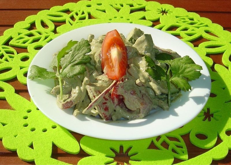 Gruzińska sałatka letnia