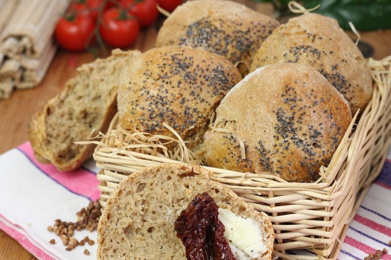 Gryczane bułki  śniadaniowe Gryczane bułki  śniadaniowe