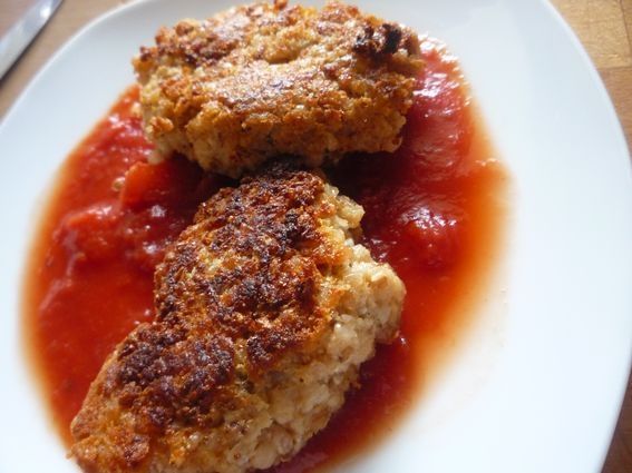 Gryczane kotlety z fetą