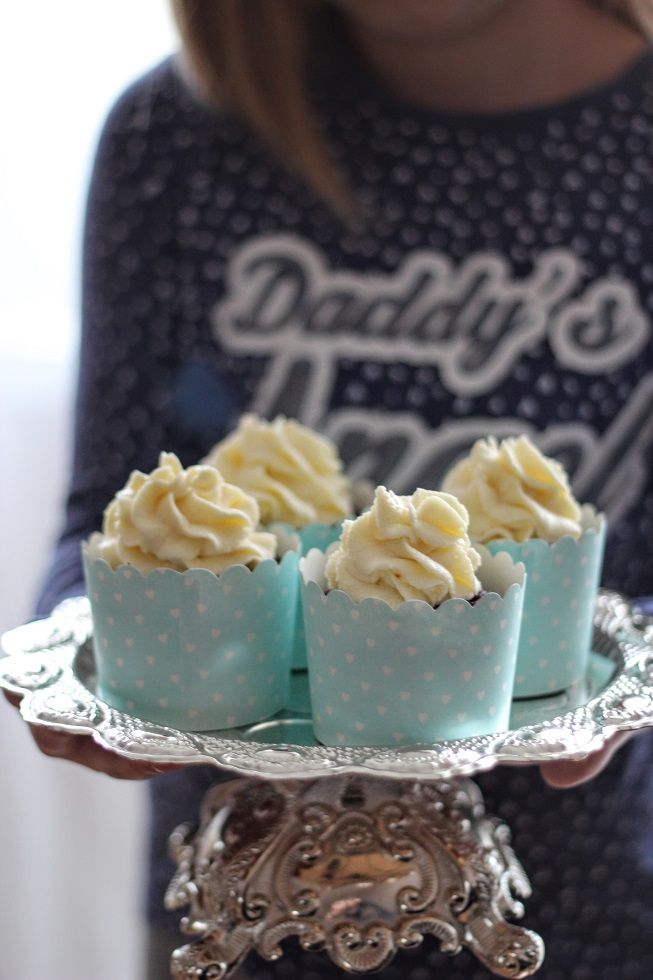 Gryczane muffinki z buraczkiem i kremem Gryczane muffinki z buraczkiem i kremem