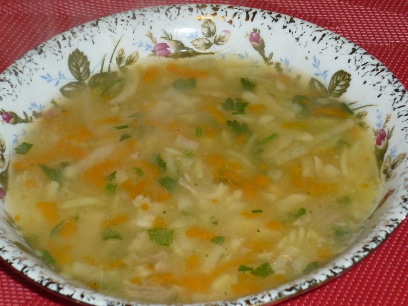 Grysikowa z mięsem i warzywami Grysikowa z mięsem i warzywami