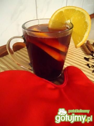 Grzane wino z pomarańczą i przyprawami