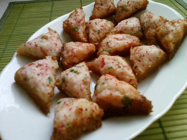 Grzanki z surimi Grzanki z surimi