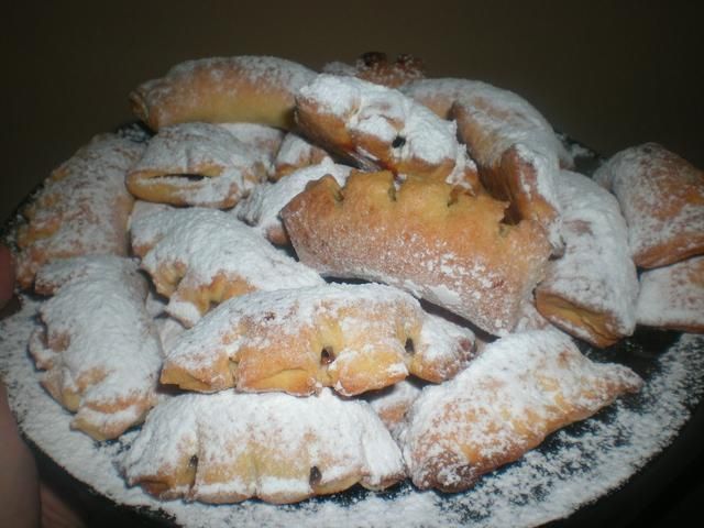 Grzebyczki z ciasta półfrancuskiego Grzebyczki z ciasta półfrancuskiego