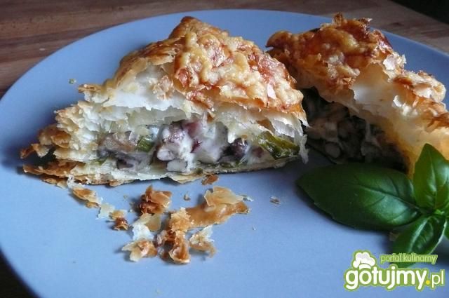 Grzybowe francuskie paszteciki