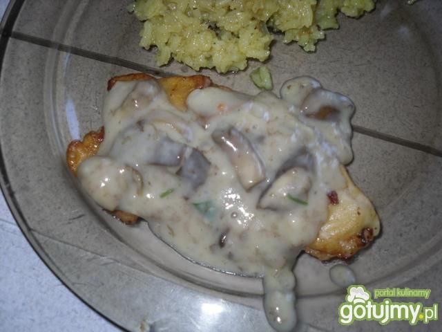 Grzybowy sos.