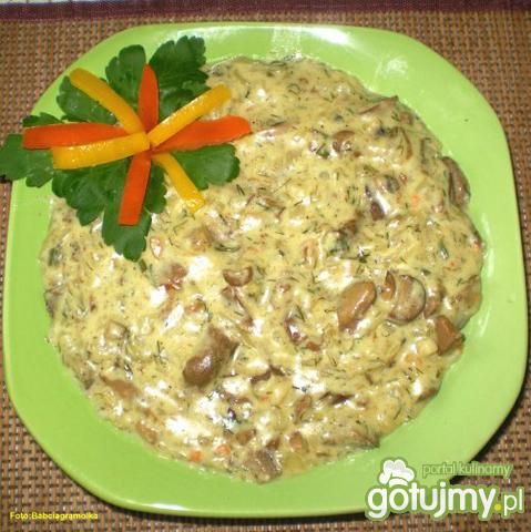 Grzyby duszone  Grzyby duszone