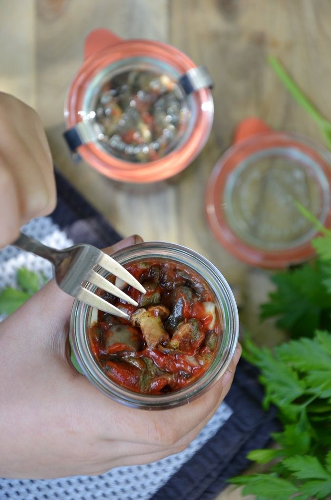 Grzyby z cebulką po kaszubsku