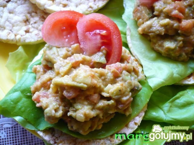 Guacamole na waflach Guacamole na waflach