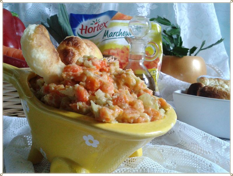 Guacamole z marchewką 