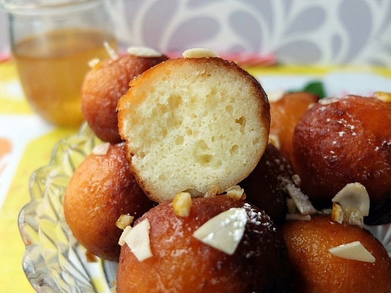 Gulab Jaman - pakistańskie mini pączki Gulab Jaman - pakistańskie mini pączki