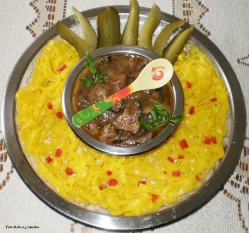 Gulasz a la karkówka z pieca  :