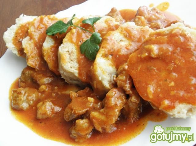 Gulasz do knedli czeskich  Gulasz do knedli czeskich