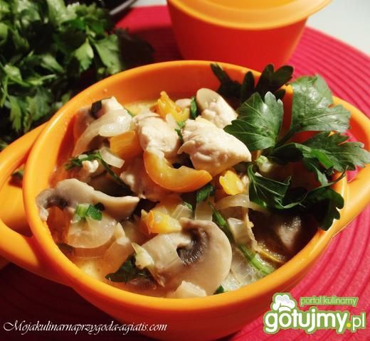 Gulasz drobiowy wg Agiatis