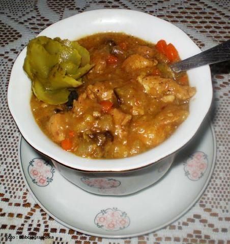 Gulasz drobiowy z jarzynami  Gulasz drobiowy z jarzynami