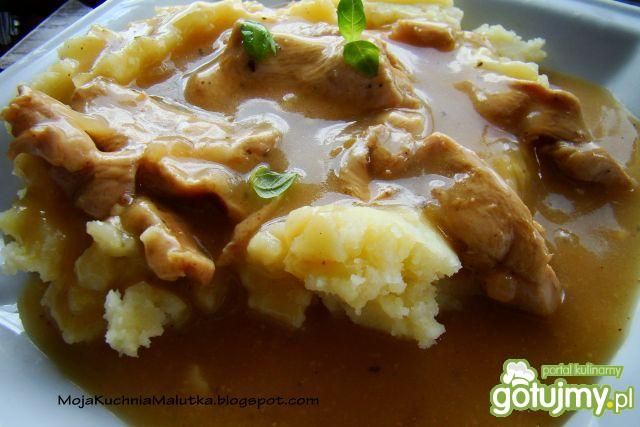 Gulasz kurczakowy na szybko 