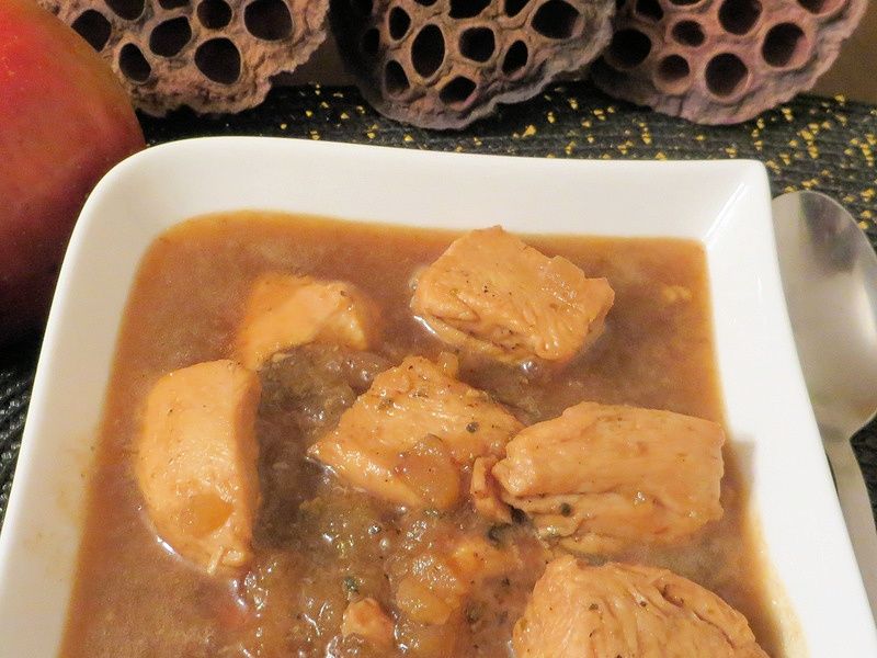 "Gulasz" mięsno-jabłkowy