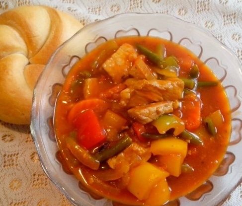 Gulasz mięsno - warzywny