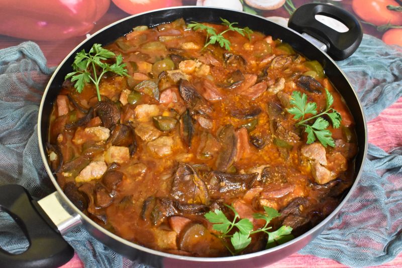 Gulasz pachnący grzybami Gulasz pachnący grzybami