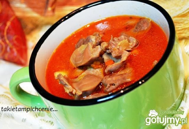 Gulasz podrobowy wg Zbysia