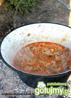 Gulasz seklerski z kociołka Gulasz seklerski z kociołka