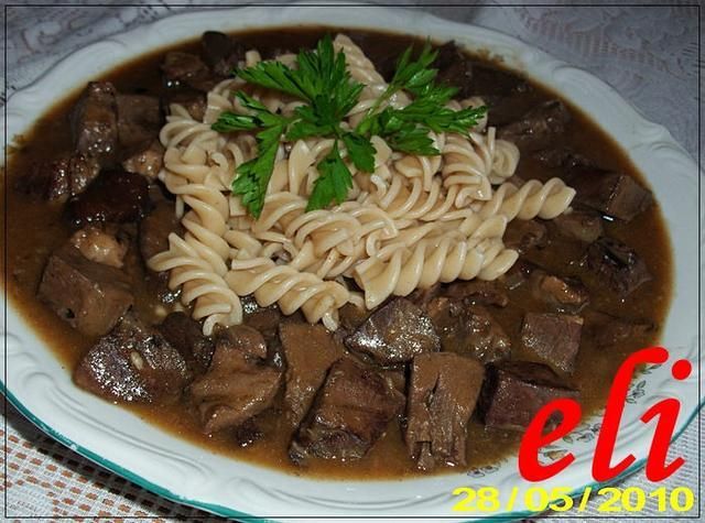 Gulasz sercowo-grzybowy Eli Gulasz sercowo-grzybowy Eli