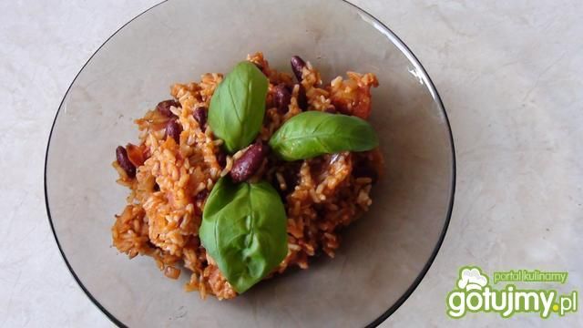 Gulasz warzywny ala mexicana z ryżem