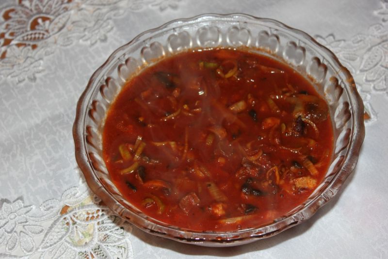 Gulasz wieprzowo-porowy  Gulasz wieprzowo-porowy