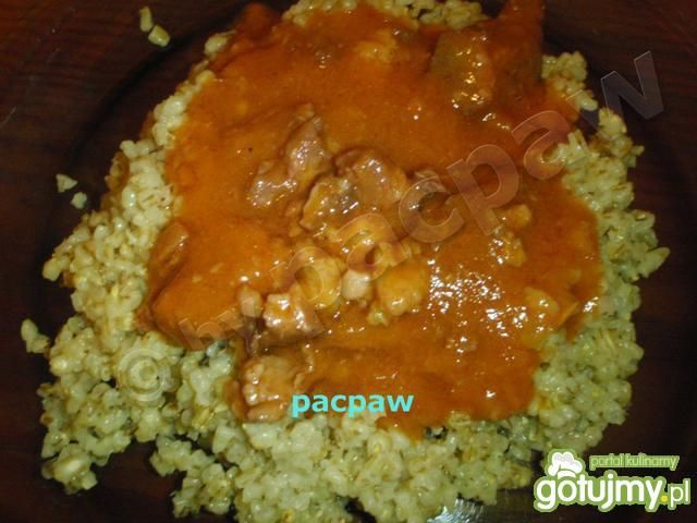 Gulasz wieprzowy na koncentracie  Gulasz wieprzowy na koncentracie