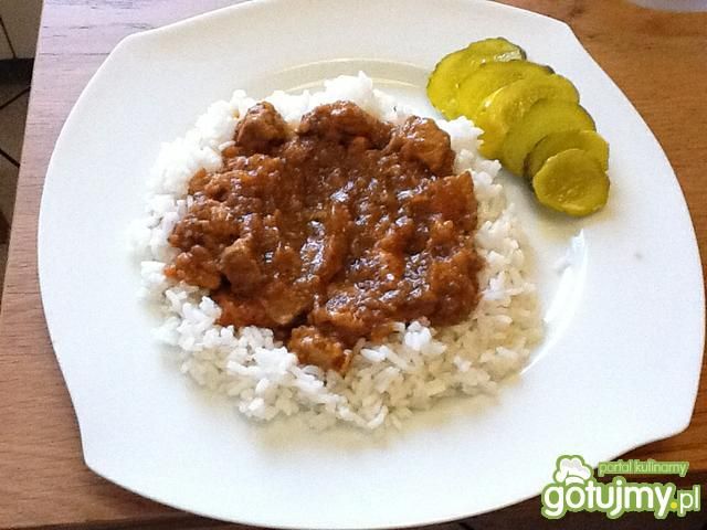 Gulasz wieprzowy wg ajo