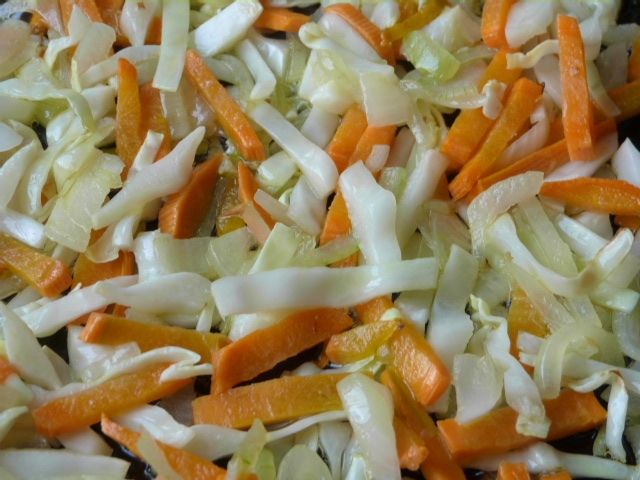 Gulasz wieprzowy z warzywami