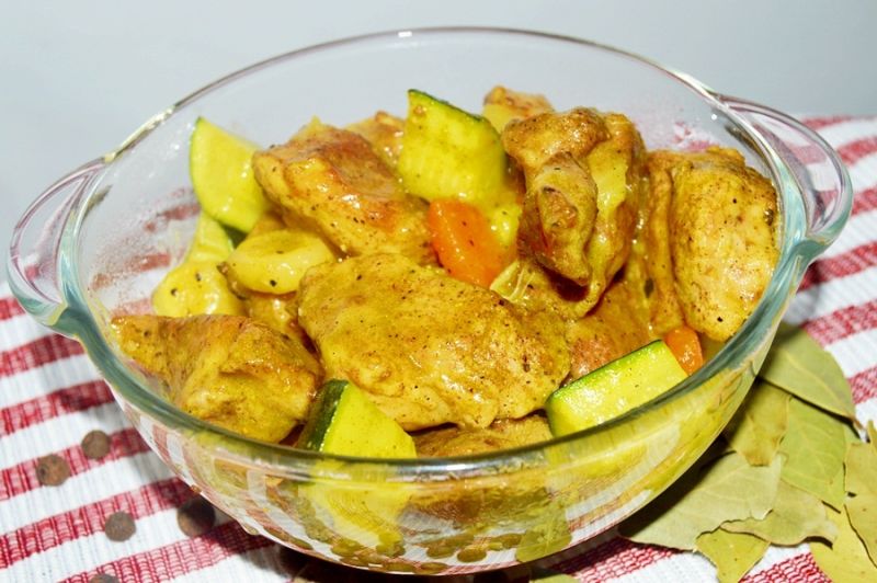 Gulasz wieprzowy z warzywami