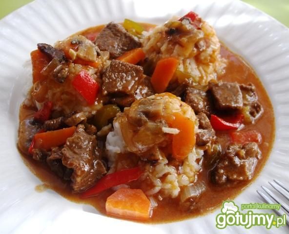 Gulasz wołowy Sarenki