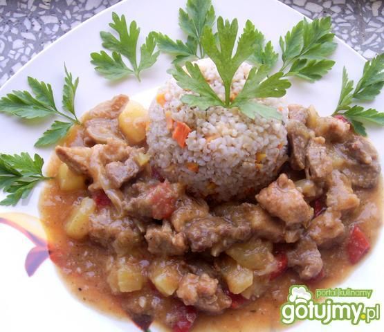 Gulasz z cukinią Gulasz z cukinią