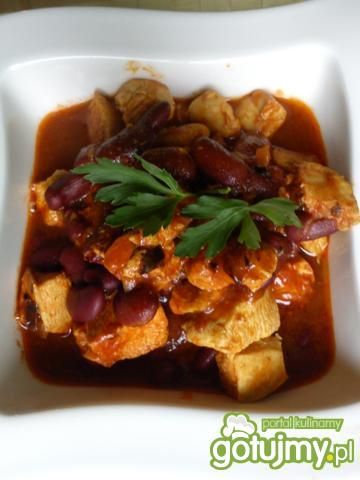 Gulasz z drobiu po meksykańsku