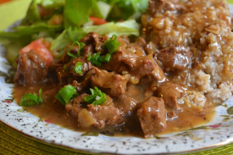 Domowy gulasz z dzika